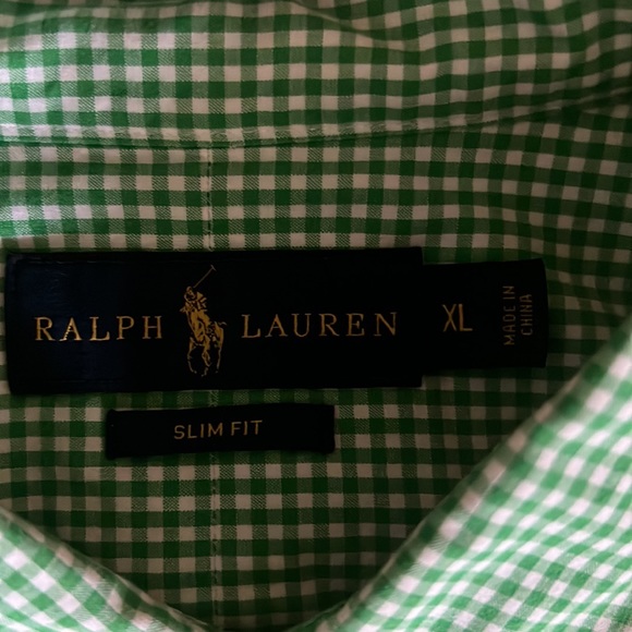 Mens Ralph Lauren Button Down. Size XL, slim fit. - Picture 2 of 4